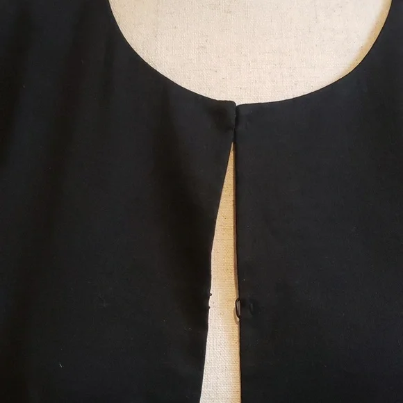 Kobi Halperin Neve Black Linen-Blend Lace Jacket — Size S — Excellent Pre-Owned